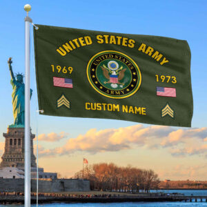 Premium Custom US Army Grommet Flag VPVC108601, Gifts For Army Veteran, Best Gifts On Father’s Day, Armed Forces Day, Independence Day, Veterans Day.