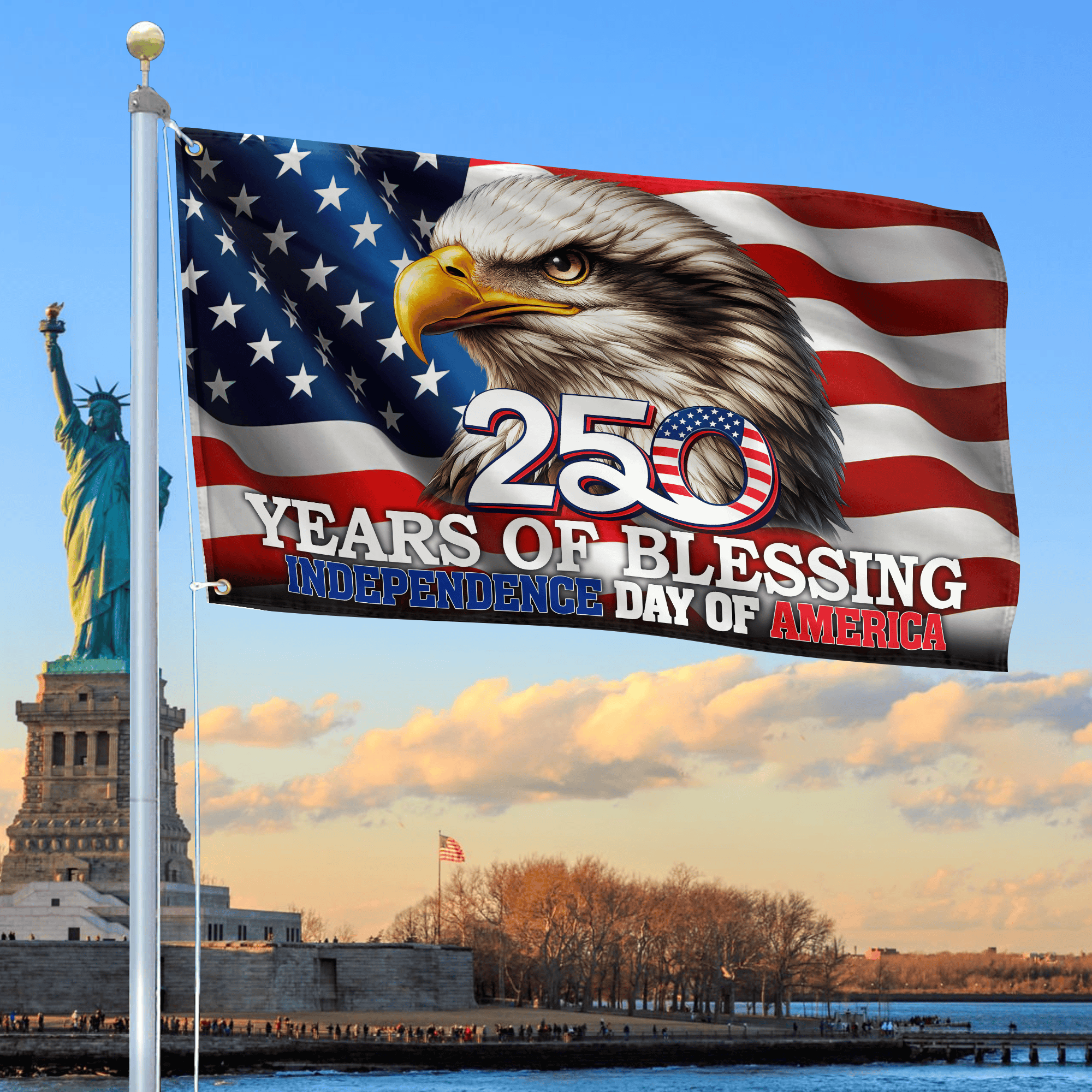 Premium America 250th Anniversary Grommet Flag VPVC120130, America 250th Flag, America 250th Birthday, Best Gifts On Independence Day, Veterans Day. Premium America 250th Anniversary Grommet Flag VPVC120130, America 250th Flag, America 250th Birthday, Best Gifts On Independence Day, Veterans Day.