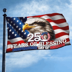 Premium America 250th Anniversary Grommet Flag VPVC120130, America 250th Flag, America 250th Birthday, Best Gifts On Independence Day, Veterans Day. 2 1774787831030.png