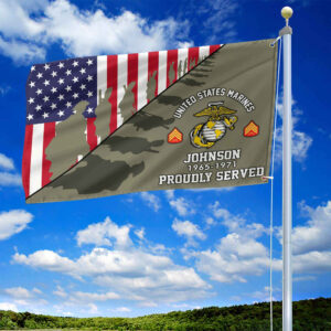 Premium Custom USMC Grommet Flag VPVC109511, Gifts For Marine Veteran, Gifts For Dad, For Husband, Best Gifts On Father's Day, Armed Forces Day, Independence Day, Veterans Day. 1 1741871130089.jpg