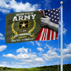 Premium 250th Anniversary Of The Army Grommet Flag VPVC120038, Gifts For Army Veteran, Best Gifts On Father's Day, Veterans Day. 1 1753438172334.jpg