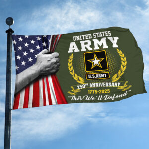 Premium 250th Anniversary Of The Army Grommet Flag VPVC120038, Gifts For Army Veteran, Best Gifts On Father's Day, Veterans Day. 2 1753438172324.jpg