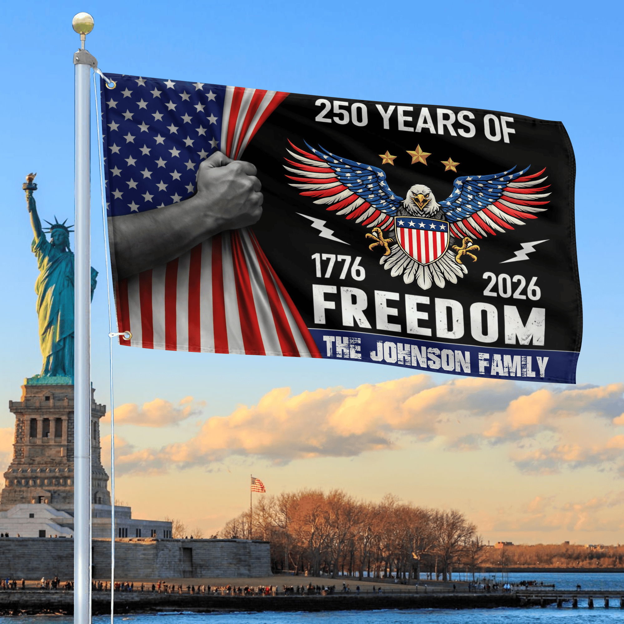 Premium Custom America 250th Anniversary Grommet Flag VPVC120172, America 250th Flag, America 250th Birthday, Best Gifts On Independence Day, Veterans Day. Premium Custom America 250th Anniversary Grommet Flag VPVC120172, America 250th Flag, America 250th Birthday, Best Gifts On Independence Day, Veterans Day.