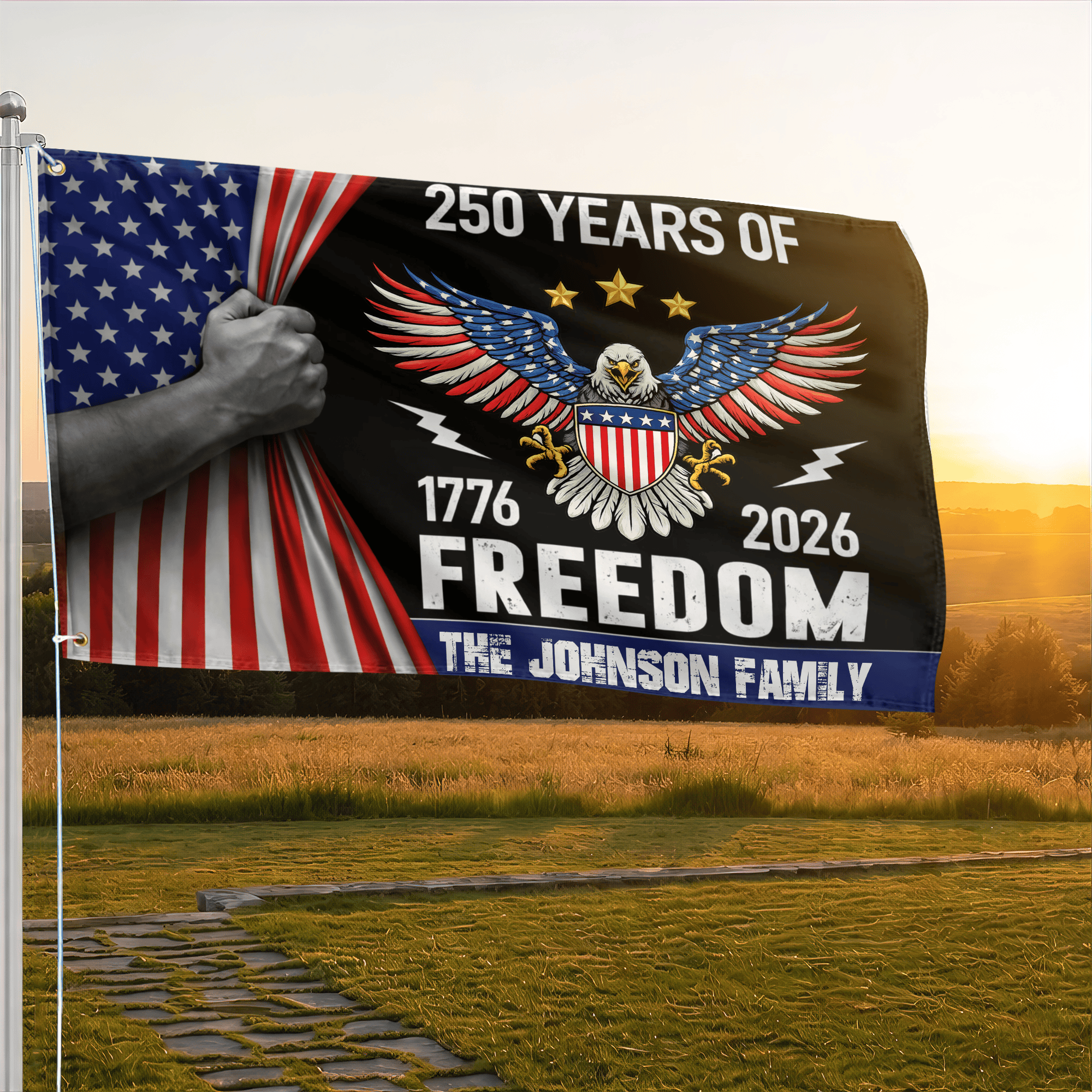 Premium Custom America 250th Anniversary Grommet Flag VPVC120172, America 250th Flag, America 250th Birthday, Best Gifts On Independence Day, Veterans Day. Premium Custom America 250th Anniversary Grommet Flag VPVC120172, America 250th Flag, America 250th Birthday, Best Gifts On Independence Day, Veterans Day.