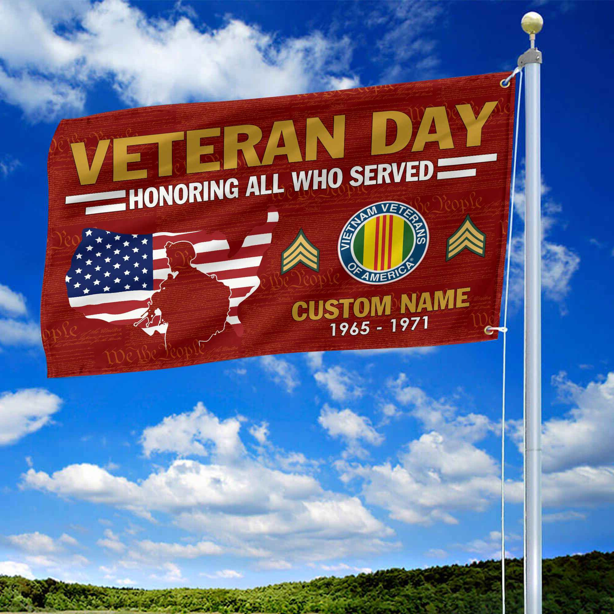 Premium Custom Vietnam Veteran Grommet Flag VPVC105606, Gifts For Vietnam Veteran, Gifts For Dad, For Husband, Best Gifts On Father’s Day, Armed Forces Day, Independence Day, Veterans Day. Premium Custom Vietnam Veteran Grommet Flag VPVC105606, Gifts For Vietnam Veteran, Gifts For Dad, For Husband, Best Gifts On Father’s Day, Armed Forces Day, Independence Day, Veterans Day.