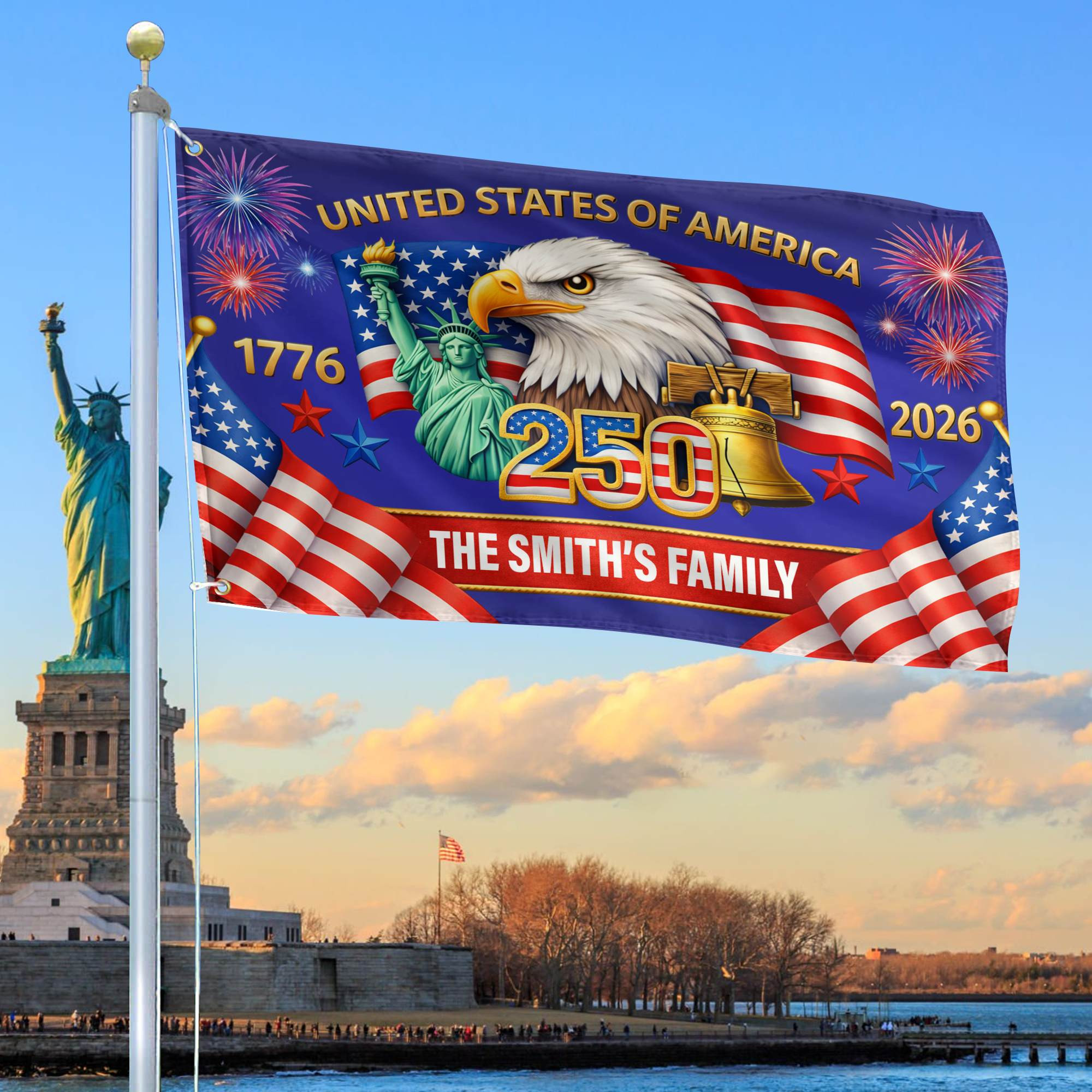 Premium America 250th Anniversary Grommet Flag VPVC120136, America 250th Flag, America 250th Birthday, Best Gifts For Independence Day, Veterans Day. Premium America 250th Anniversary Grommet Flag VPVC120136, America 250th Flag, America 250th Birthday, Best Gifts For Independence Day, Veterans Day.
