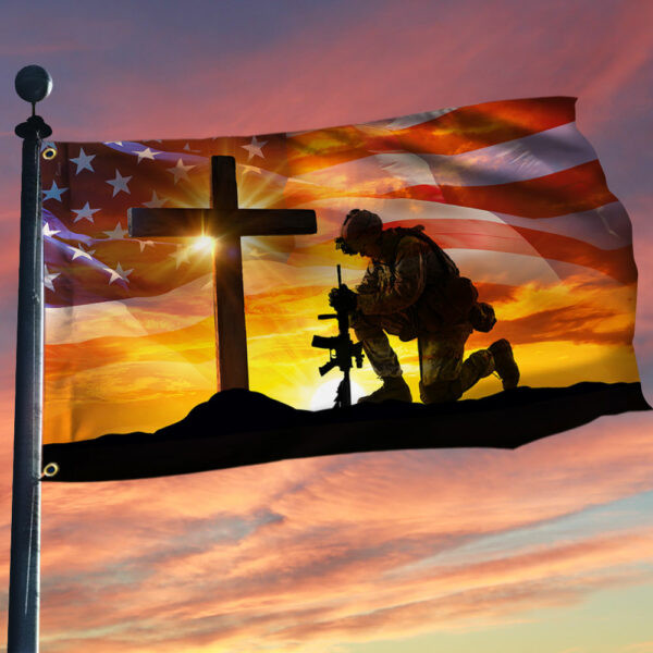 Memorial Day Veteran Grommet Flag PVC260519 Memorial Day Veteran Grommet Flag PVC260519