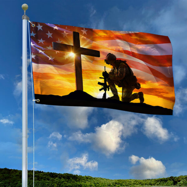 Memorial Day Veteran Grommet Flag PVC260519 Memorial Day Veteran Grommet Flag PVC260519