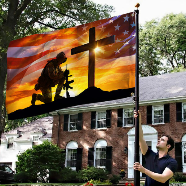 Memorial Day Veteran Grommet Flag PVC260519 Memorial Day Veteran Grommet Flag PVC260519