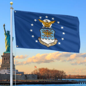 Premium USAF Grommet Flag, Gift For Air Force Veteran VPVC104804, Gifts For Dad, For Husband, Best Gifts On Father’s Day, Independence Day, Veterans Day.