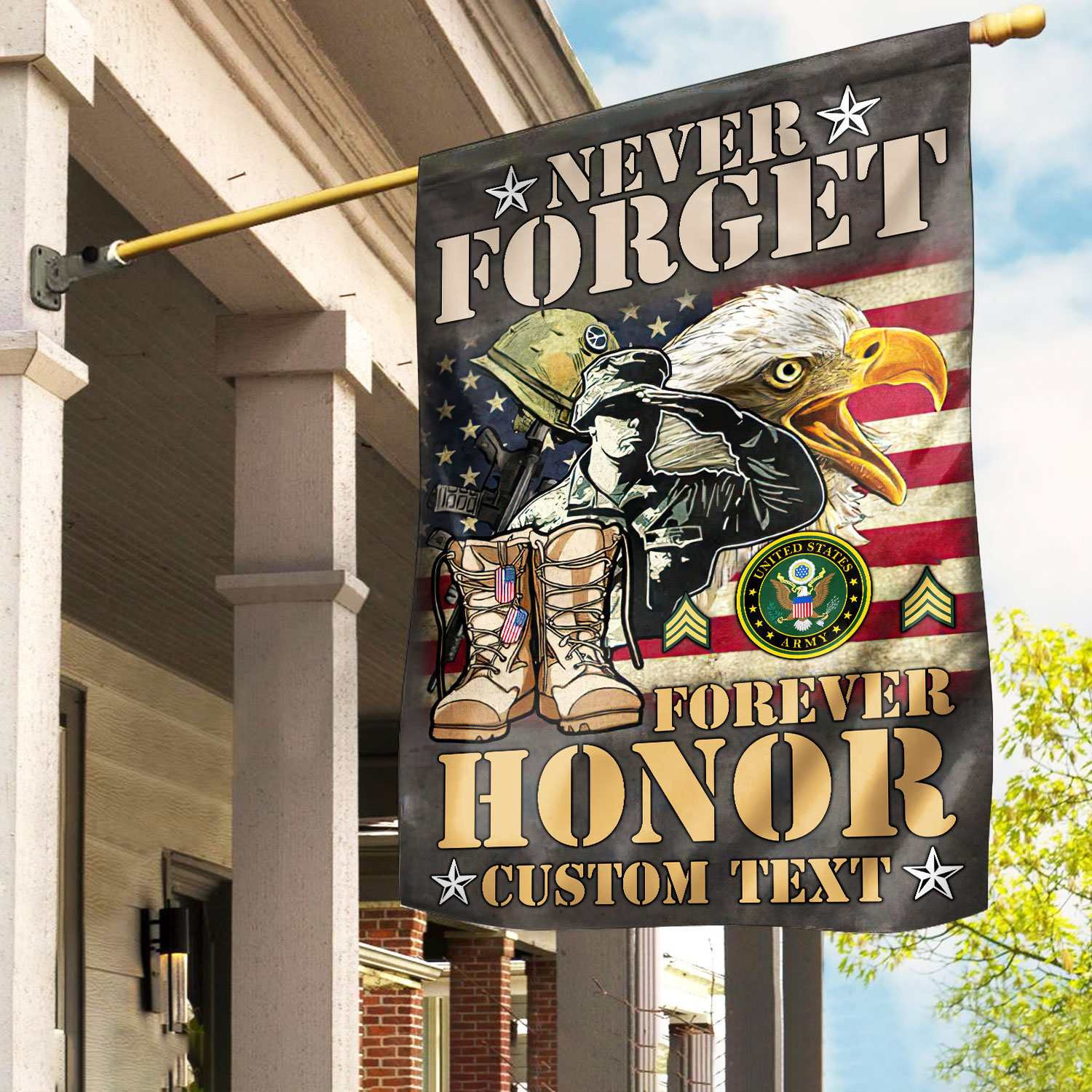 Premium Custom US Army Veteran Flag VPVC110701, Gift For Army Veteran, American Flag, Patriotic Flag, Garden Flag, House Flag Premium Custom US Army Veteran Flag VPVC110701, Gift For Army Veteran, American Flag, Patriotic Flag, Garden Flag, House Flag