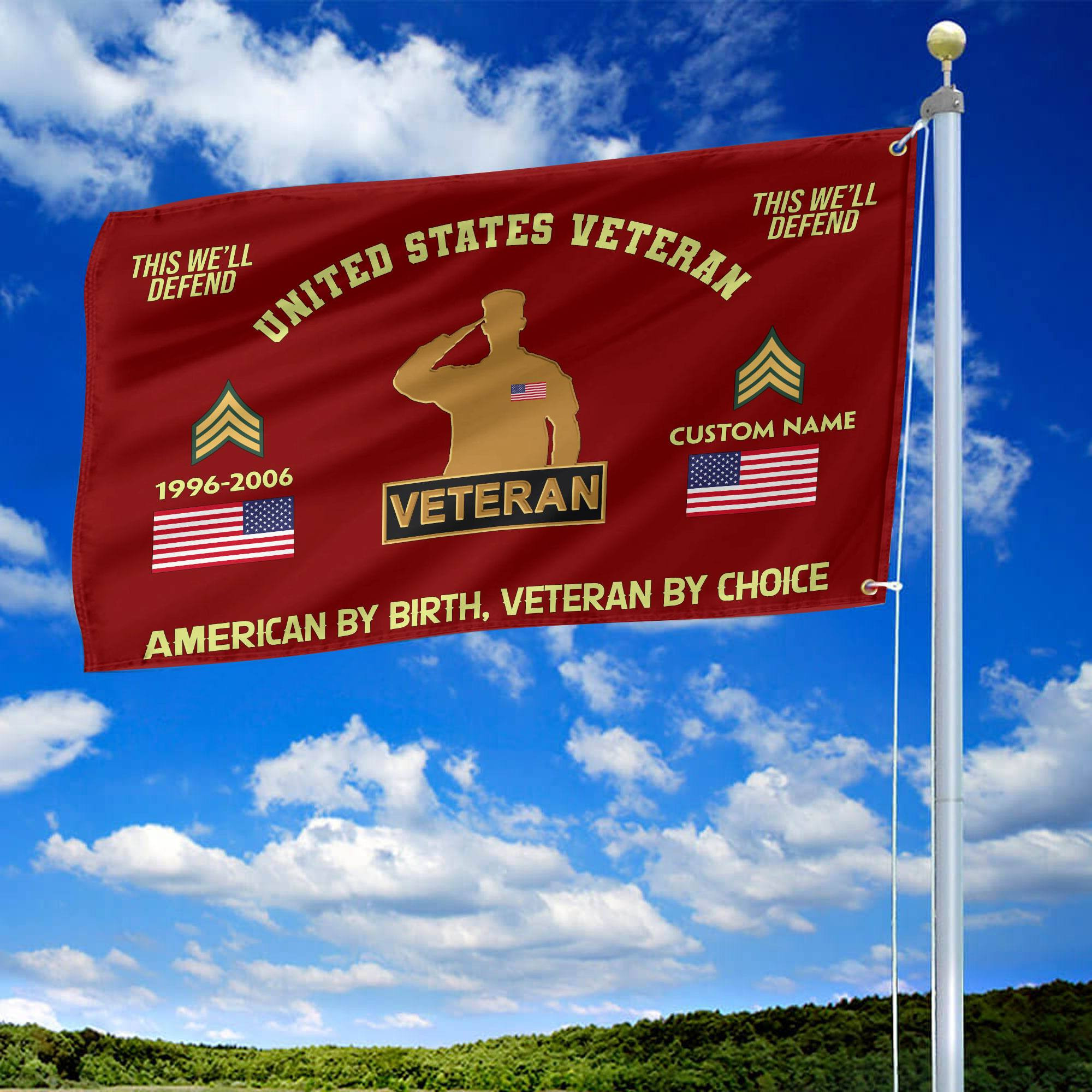 Premium Custom Name, Rank, Year, US Veteran Grommet Flag VPVC108107, Gift For US Veteran, Gifts For Dad, For Husband, Best Gifts On Father’s Day, Independence Day, Veterans Day. Premium Custom Name, Rank, Year, US Veteran Grommet Flag VPVC108107, Gift For US Veteran, Gifts For Dad, For Husband, Best Gifts On Father’s Day, Independence Day, Veterans Day.