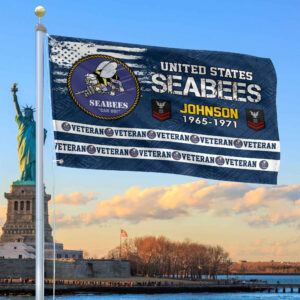 Premium Custom US Seabees Grommet Flag VPVC109209, Gifts For Seabees Veteran, Best Gifts On Father’s Day, Armed Forces Day, Independence Day, Veterans Day.