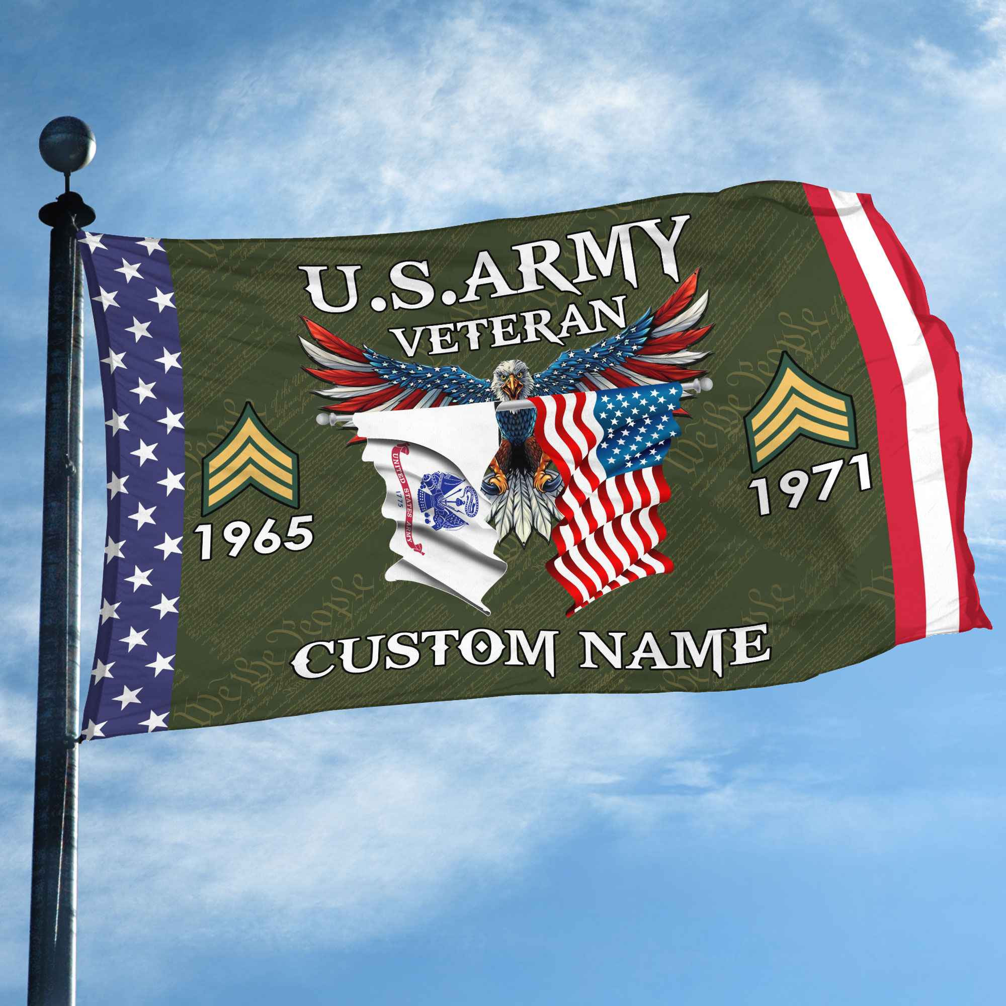 US Army Custom Grommet Flag VPVC109301, Gifts For Army Veteran, Best Gifts On Father’s Day, Armed Forces Day, Independence Day, Veterans Day. US Army Custom Grommet Flag VPVC109301, Gifts For Army Veteran, Best Gifts On Father’s Day, Armed Forces Day, Independence Day, Veterans Day.