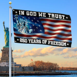 Premium America 250th Anniversary Grommet Flag VPVC120102, America 250th Flag, America 250th Birthday, Best Gifts On Independence Day, Veterans Day.