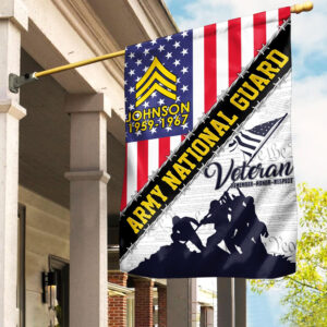 Premium Custom US Army National Guard Veteran Flag VPVC110108, Gifts For Army National Guard Veteran, American Flag, Patriotic Flag, Garden Flag, House Flag, Best Gifts On Father’s Day, Independence Day, Veterans Day.