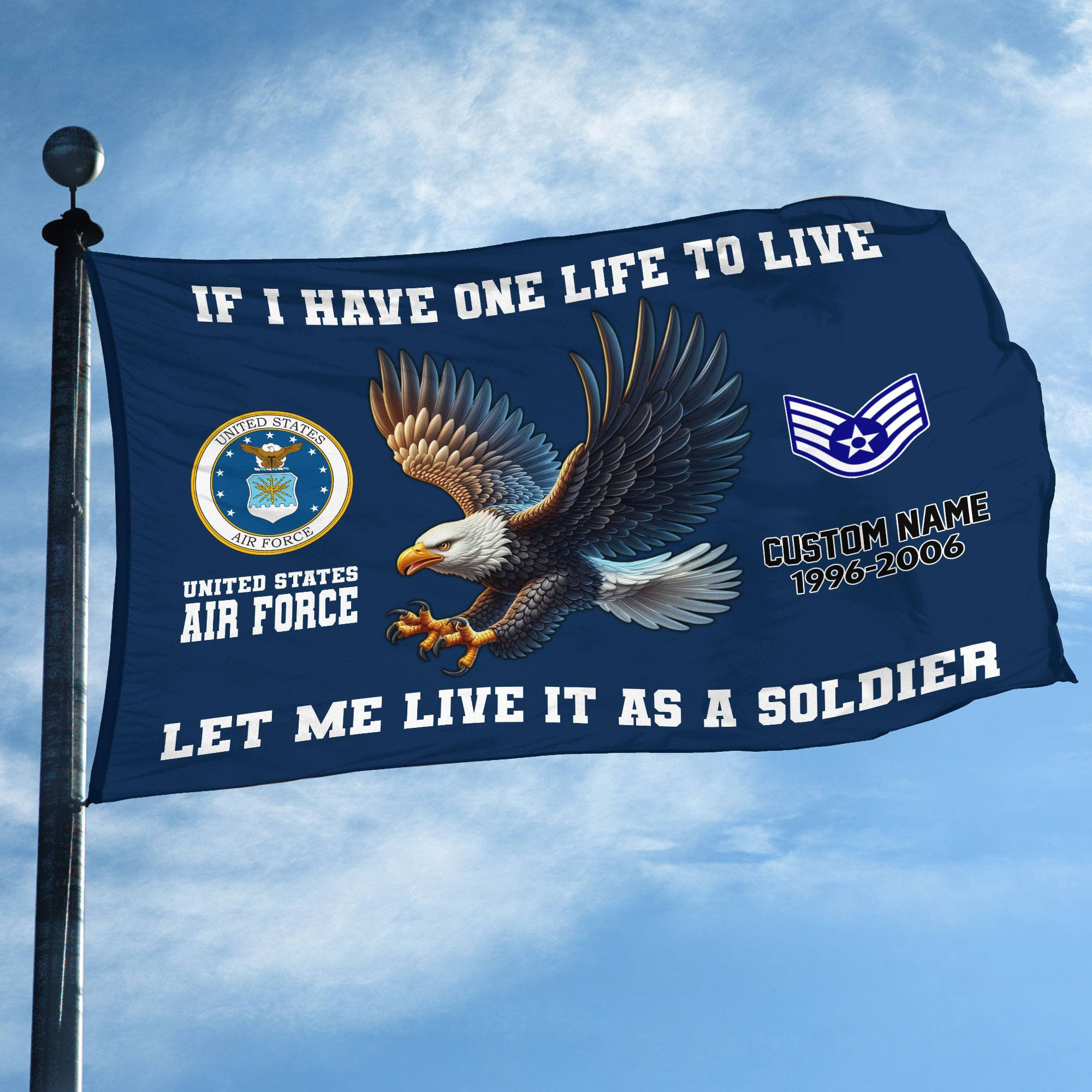 Unique Custom USAF Grommet Flag VPVC108212, Gift For Air Force Veteran, Gifts For Dad, For Husband, Best Gifts On Father’s Day, Independence Day, Veterans Day. Unique Custom USAF Grommet Flag VPVC108212, Gift For Air Force Veteran, Gifts For Dad, For Husband, Best Gifts On Father’s Day, Independence Day, Veterans Day.