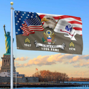 Premium Custom US Army Grommet Flag VPVC105310, Gifts For Army Veteran, Best Gifts On Father’s Day, Armed Forces Day, Independence Day, Veterans Day.