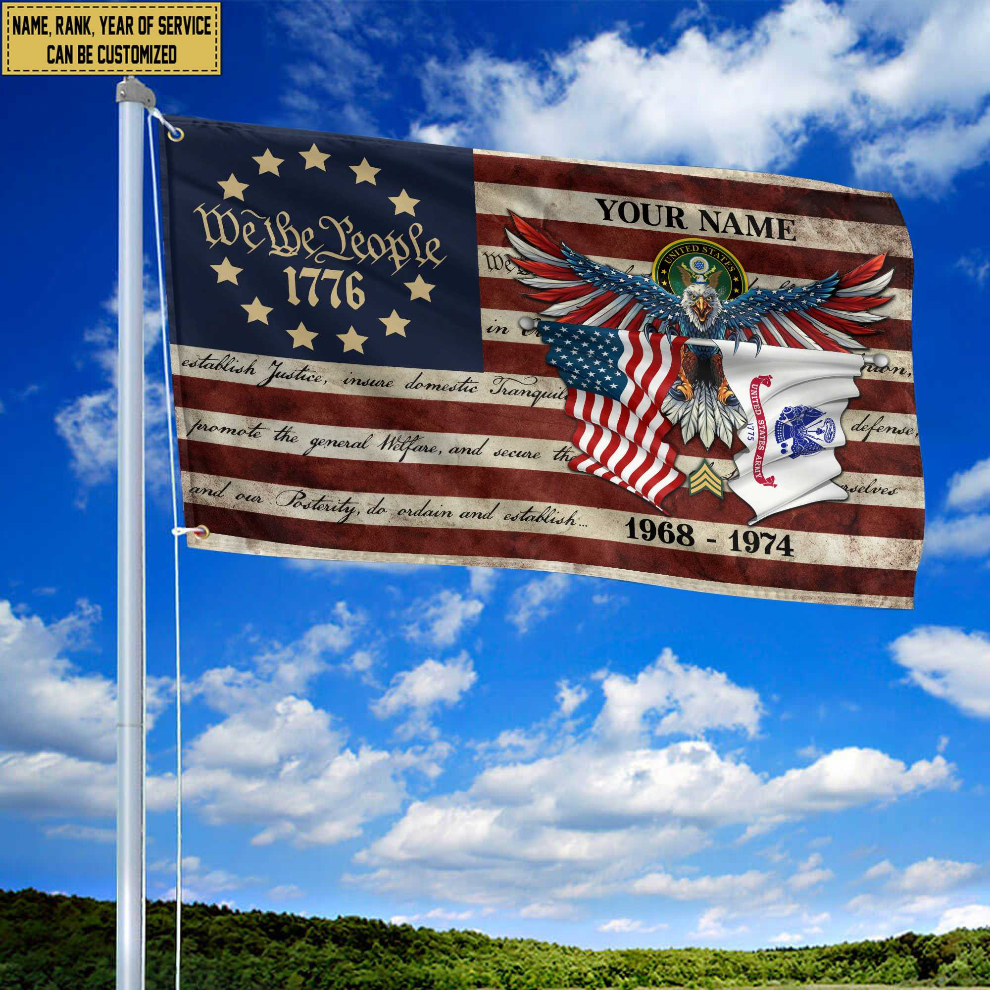 Premium Custom US Army Grommet Flag VPVC105201, Gift For Army Veteran, Best Gifts On Father’s Day, Memorial Day, Independence Day, Veterans Day. Premium Custom US Army Grommet Flag VPVC105201, Gift For Army Veteran, Best Gifts On Father’s Day, Memorial Day, Independence Day, Veterans Day.