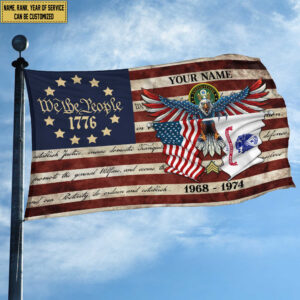 Premium Custom US Army Grommet Flag VPVC105201, Gift For Army Veteran, Best Gifts On Father's Day, Memorial Day, Independence Day, Veterans Day. 2 1741246567130.jpg