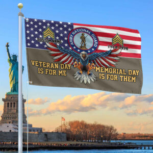 US Army National Guard Custom Grommet Flag VPVC106808, Gifts For Army National Guard Veteran, Best Gifts On Father’s Day, Armed Forces Day, Independence Day, Veterans Day.