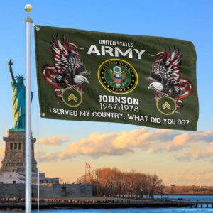 Premium Custom US Army Grommet Flag VPVC108401, Gifts For Army Veteran, Gifts For Dad, For Husband, Best Gifts On Father’s Day, Armed Forces Day, Independence Day, Veterans Day.