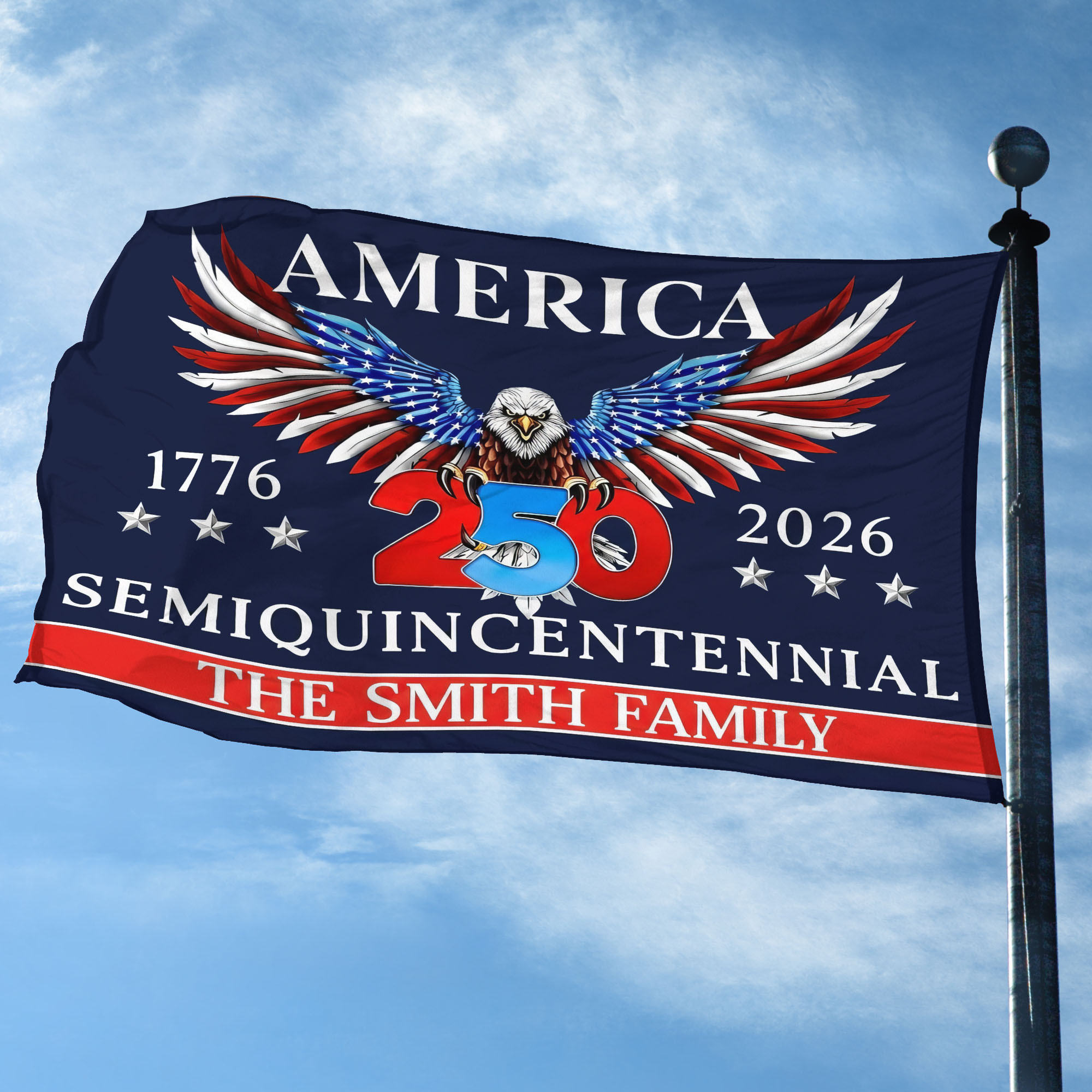 Premium Custom America 250th Anniversary Grommet Flag VPVC120080, America 250th Flag, America 250th Birthday, Best Gifts On Independence Day, Veterans Day. Premium Custom America 250th Anniversary Grommet Flag VPVC120080, America 250th Flag, America 250th Birthday, Best Gifts On Independence Day, Veterans Day.
