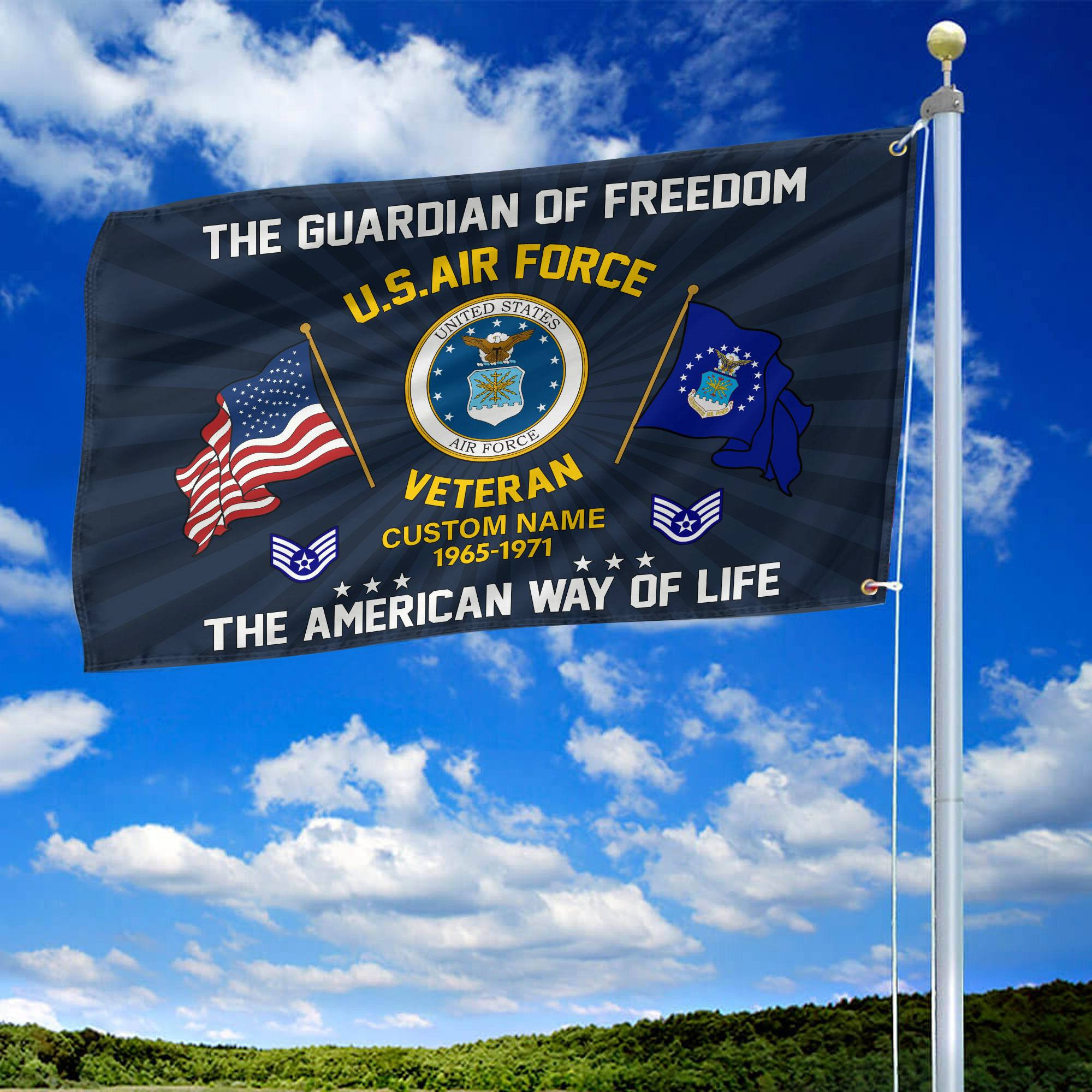 USAF Custom Grommet Flag VPVC108304, Gifts For Air Force Veteran, Best Gifts On Father’s Day, Armed Forces Day, Independence Day, Veterans Day. USAF Custom Grommet Flag VPVC108304, Gifts For Air Force Veteran, Best Gifts On Father’s Day, Armed Forces Day, Independence Day, Veterans Day.