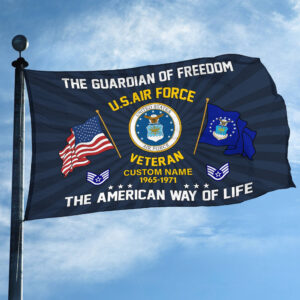 USAF Custom Grommet Flag VPVC108304, Gifts For Air Force Veteran, Best Gifts On Father's Day, Armed Forces Day, Independence Day, Veterans Day. 2 1741334050668.jpg
