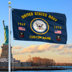 Premium Custom US Navy Grommet Flag VPVC108602, Gifts For Navy Veteran, Best Gifts On Father’s Day, Armed Forces Day, Independence Day, Veterans Day.