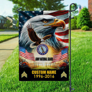 Premium Custom Name, Rank US Army National Guard Flag VPVC110208, Gift For Army National Guard Veteran, American Flag, Patriotic Flag, Garden Flag, House Flag, Best Gifts On Father's Day, Independence Day, Veterans Day. 2 1742972796115.jpg