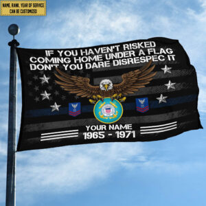 Premium Custom USCG Grommet Flag, Gift For Coast Guard Veteran VPVC104905, Gifts For Dad, For Husband, Best Gifts On Father's Day, Independence Day, Veterans Day. 2 1741165167739.jpg