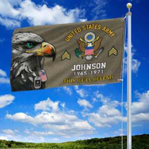 US Army Custom Grommet Flag VPVC108810, Gifts For Army Veteran, Best Gifts On Father's Day, Armed Forces Day, Independence Day, Veterans Day. 1 1741667972388.jpg