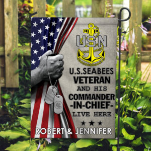 US Seabees Veteran Flag VPVC110509, Custom Name, Gift For Seabees Veteran, American Flag, Patriotic Flag, Garden Flag, House Flag, Best Gifts On Father's Day, Independence Day, Veterans Day. 3 1742979490849.jpg
