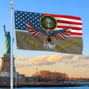 Premium 250th Anniversary Of The Army Grommet Flag VPVC120018, Gifts For Army Veteran, Best Gifts On Father’s Day, Veterans Day.