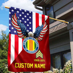 Premium Custom Vietnam Veteran Flag VPVC110806, Gift For Vietnam Veteran, American Flag, Patriotic Flag, Garden Flag, House Flag, Gifts On Father’s Day, Independence Day, Veterans Day.