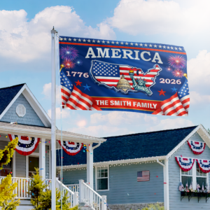 Premium Custom America 250th Anniversary Grommet Flag VPVC120156, America 250th Flag, America 250th Birthday, Best Gifts On Independence Day, Veterans Day. 2 1775368323668.png