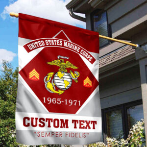 Premium Custom USMC Veteran Flag VPVC110903, Gift For Marine Veteran, American Flag, Patriotic Flag, Garden Flag, House Flag, Gifts On Father's Day, Independence Day, Veterans Day. 1 1743132998724.jpg