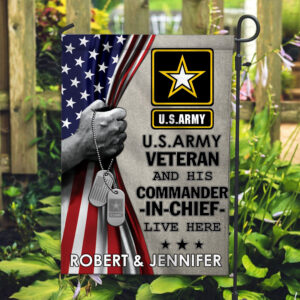 US Army Flag VPVC110501, Custom Name, Gift For Army Veteran, American Flag, Patriotic Flag, Garden Flag, House Flag, Best Gifts On Father's Day, Independence Day, Veterans Day. 3 1742978823406.jpg