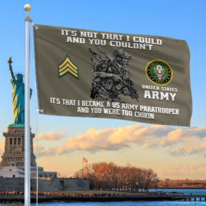 Unique Custom US Army Grommet Flag, Gift For Army Veteran VPVC104710, Gifts For Dad, For Husband, Best Gifts On Father’s Day, Independence Day, Veterans Day.