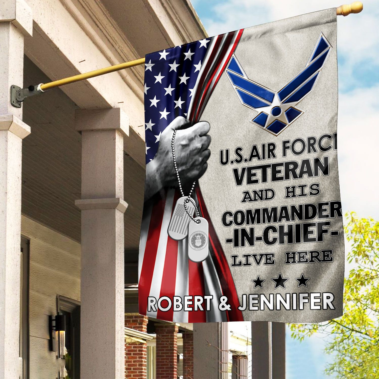 USAF Flag VPVC110504, Custom Name, Gift For Air Force Veteran, American Flag, Patriotic Flag, Garden Flag, House Flag, Best Gifts On Father’s Day, Independence Day, Veterans Day. USAF Flag VPVC110504, Custom Name, Gift For Air Force Veteran, American Flag, Patriotic Flag, Garden Flag, House Flag, Best Gifts On Father’s Day, Independence Day, Veterans Day.