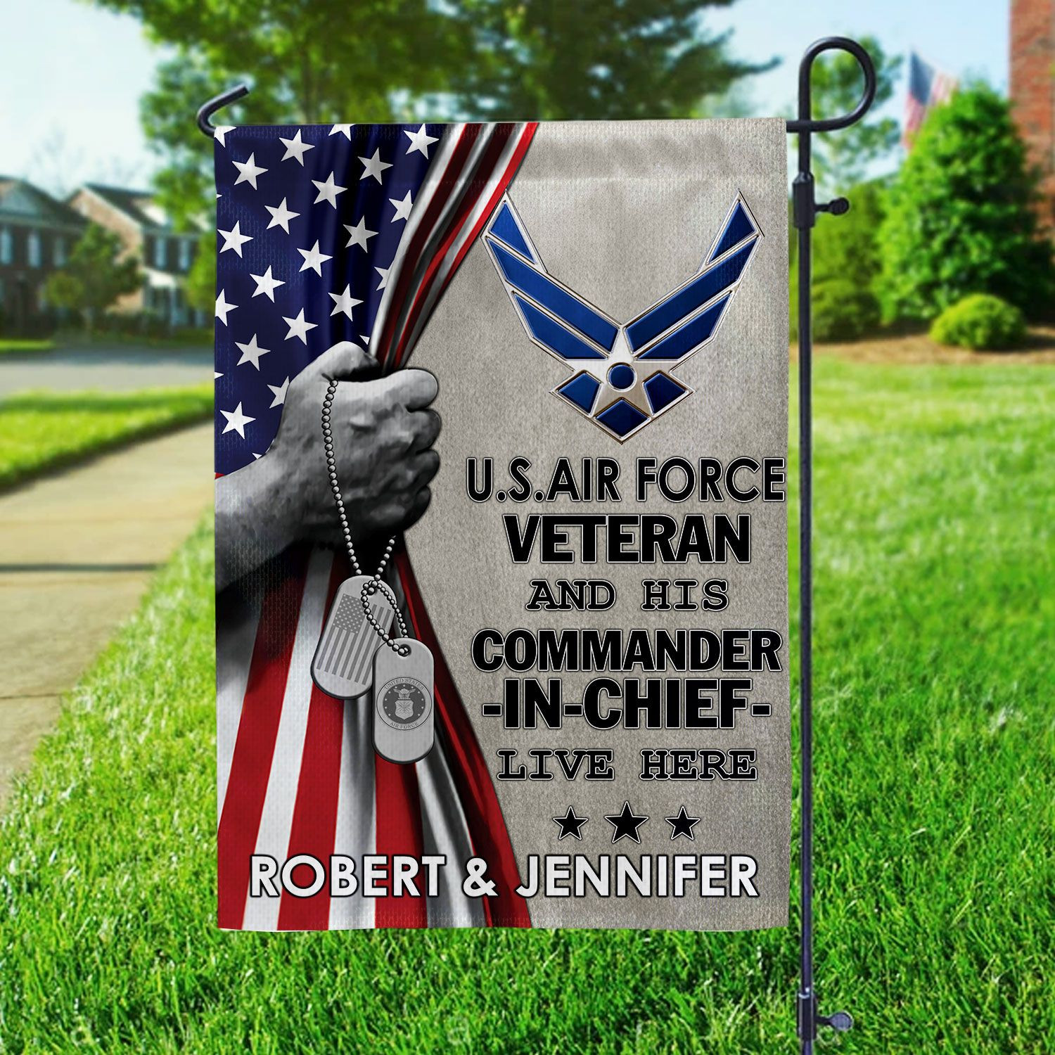 USAF Flag VPVC110504, Custom Name, Gift For Air Force Veteran, American Flag, Patriotic Flag, Garden Flag, House Flag, Best Gifts On Father’s Day, Independence Day, Veterans Day. USAF Flag VPVC110504, Custom Name, Gift For Air Force Veteran, American Flag, Patriotic Flag, Garden Flag, House Flag, Best Gifts On Father’s Day, Independence Day, Veterans Day.