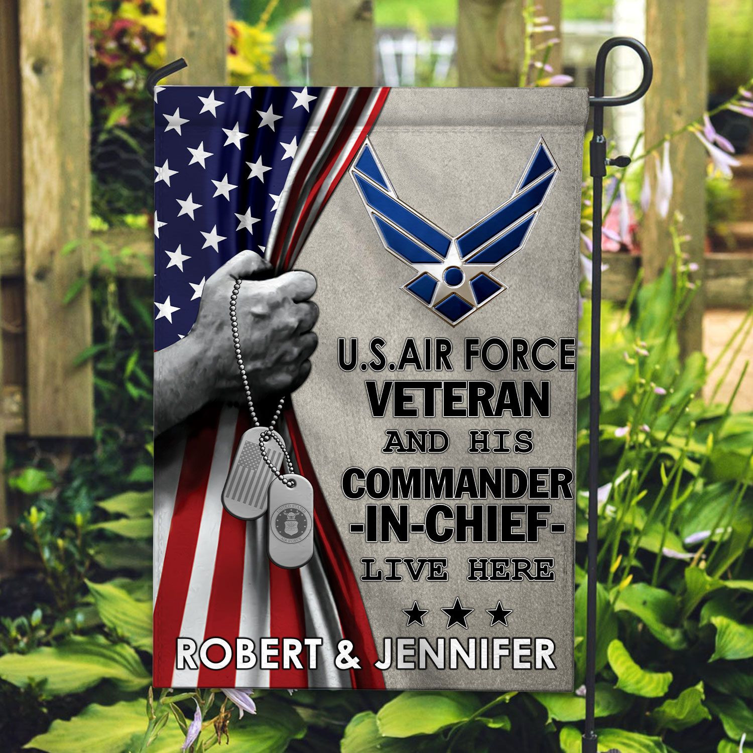 USAF Flag VPVC110504, Custom Name, Gift For Air Force Veteran, American Flag, Patriotic Flag, Garden Flag, House Flag, Best Gifts On Father’s Day, Independence Day, Veterans Day. USAF Flag VPVC110504, Custom Name, Gift For Air Force Veteran, American Flag, Patriotic Flag, Garden Flag, House Flag, Best Gifts On Father’s Day, Independence Day, Veterans Day.