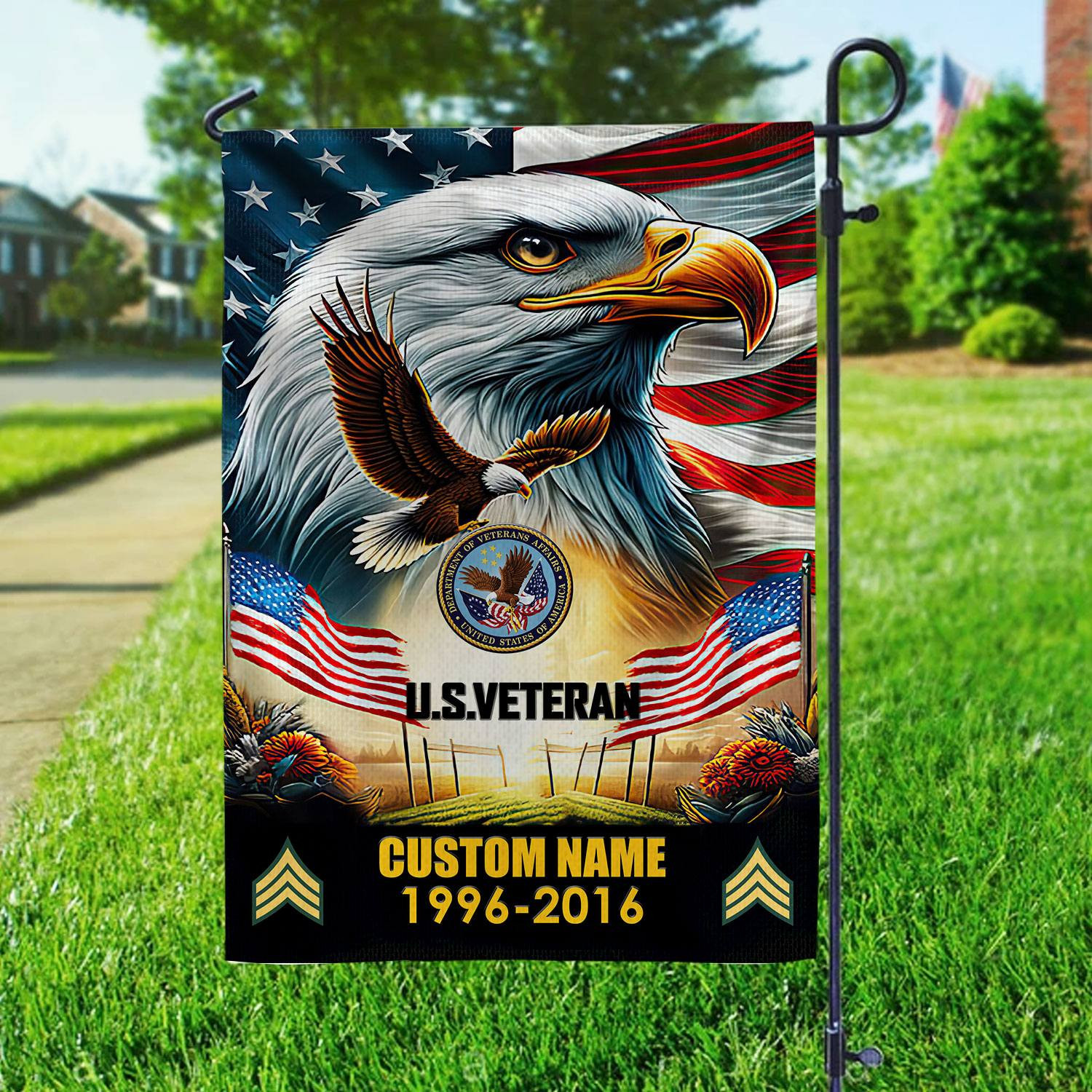 Premium Custom Name, Rank US Veteran Flag VPVC110207, Gift For US Veteran, American Flag, Patriotic Flag, Garden Flag, House Flag, Best Gifts On Father’s Day, Independence Day, Veterans Day. Premium Custom Name, Rank US Veteran Flag VPVC110207, Gift For US Veteran, American Flag, Patriotic Flag, Garden Flag, House Flag, Best Gifts On Father’s Day, Independence Day, Veterans Day.