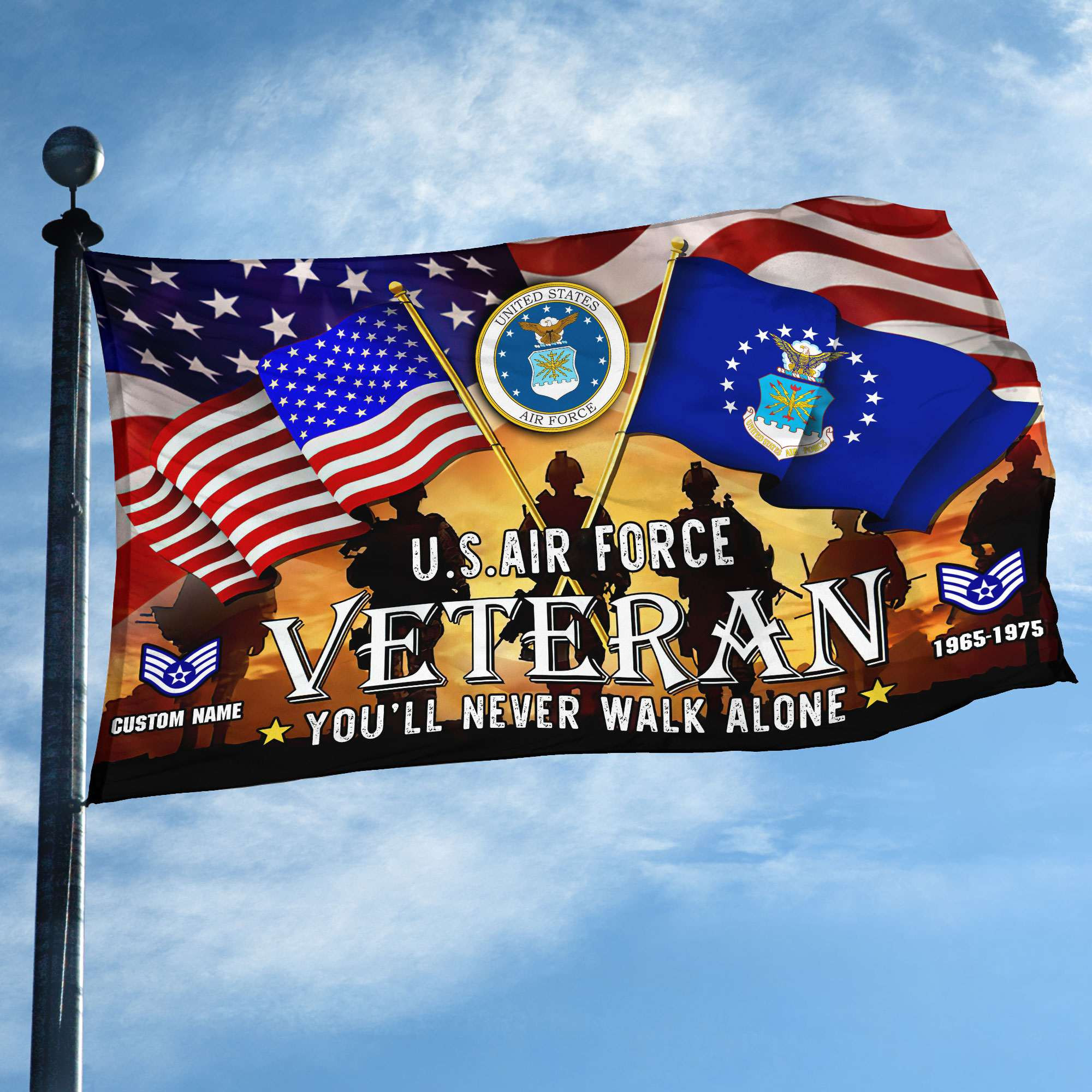 Premium Custom USAF Grommet Flag, Gift For Air Force Veteran VPVC106604, Gifts For Dad, For Husband, Best Gifts On Father’s Day, Independence Day, Veterans Day. Premium Custom USAF Grommet Flag, Gift For Air Force Veteran VPVC106604, Gifts For Dad, For Husband, Best Gifts On Father’s Day, Independence Day, Veterans Day.