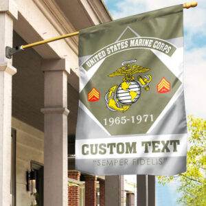Premium Custom USMC Veteran Flag VPVC110911, Gift For Marine Veteran, American Flag, Patriotic Flag, Garden Flag, House Flag, Gifts On Father's Day, Independence Day, Veterans Day. 1 1743133095580.jpg