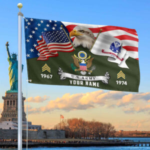 Premium Custom US Army Grommet Flag VPVC105301, Gifts For Army Veteran, Best Gifts On Father’s Day, Armed Forces Day, Independence Day, Veterans Day.
