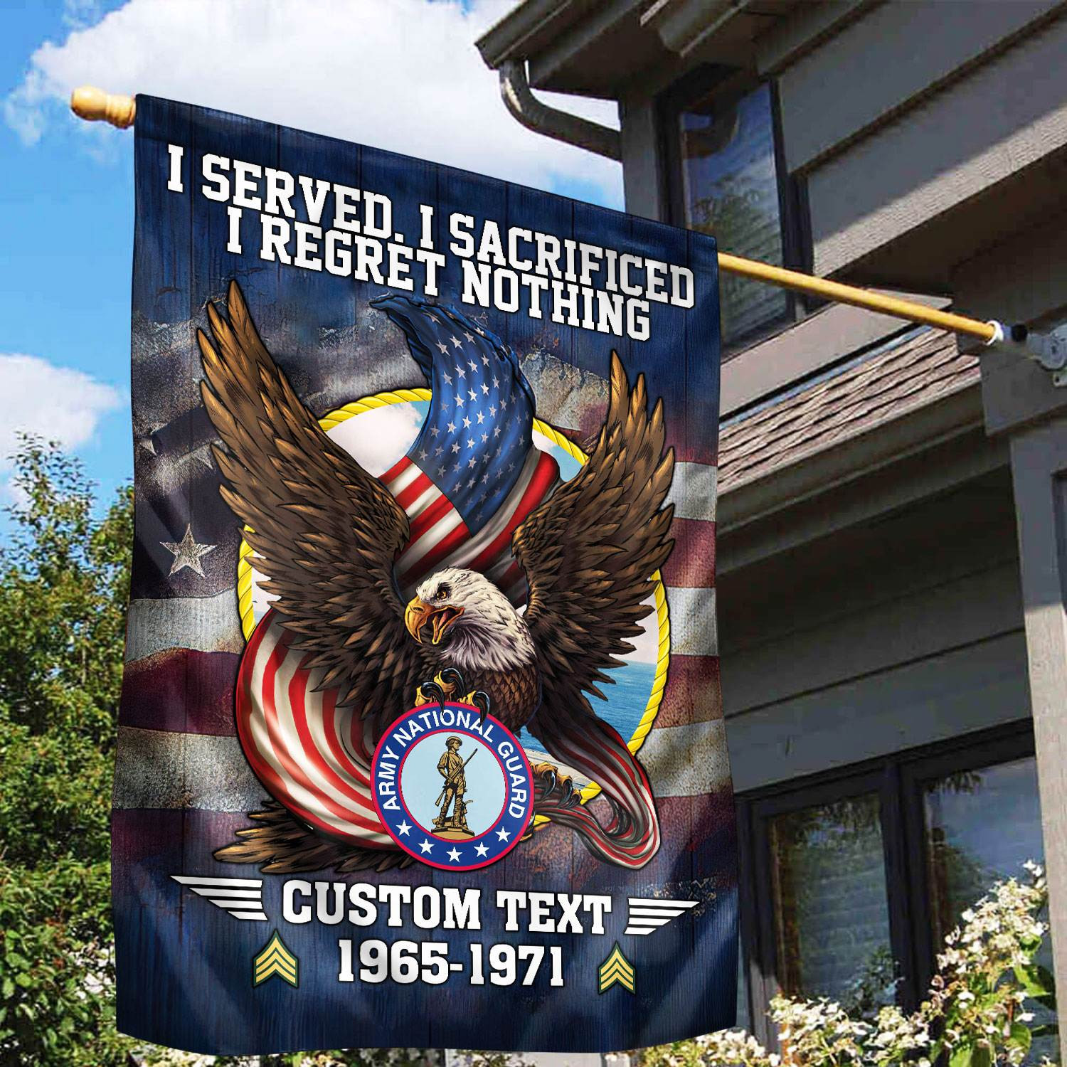 Premium Custom Army National Guard Veteran Flag VPVC110608, Gift For US Veteran, American Flag, Patriotic Flag, Garden Flag, House Flag Premium Custom Army National Guard Veteran Flag VPVC110608, Gift For US Veteran, American Flag, Patriotic Flag, Garden Flag, House Flag