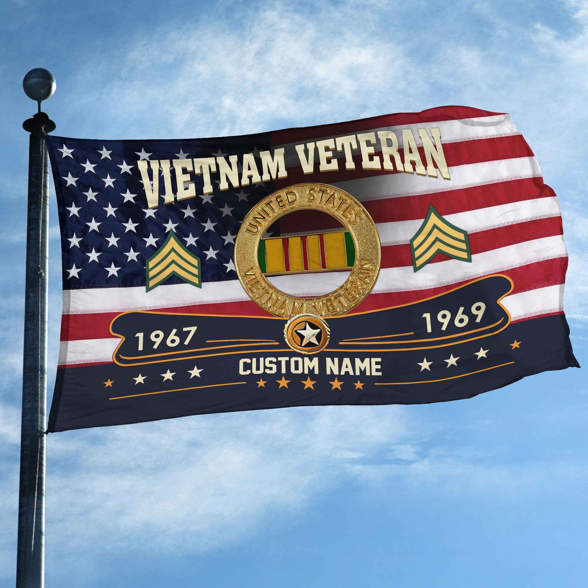 Premium Vietnam Veteran Grommet Flag VPVC108906, Custom Name, Rank, Year, Gifts For Vietnam Veteran, Best Gifts On Father’s Day, Armed Forces Day, Independence Day, Veterans Day. Premium Vietnam Veteran Grommet Flag VPVC108906, Custom Name, Rank, Year, Gifts For Vietnam Veteran, Best Gifts On Father’s Day, Armed Forces Day, Independence Day, Veterans Day.