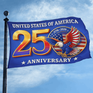 Premium America 250th Anniversary Grommet Flag VPVC120134, America 250th Flag, America 250th Birthday, Best Gifts On Independence Day, Veterans Day. 2 1774787912956.png